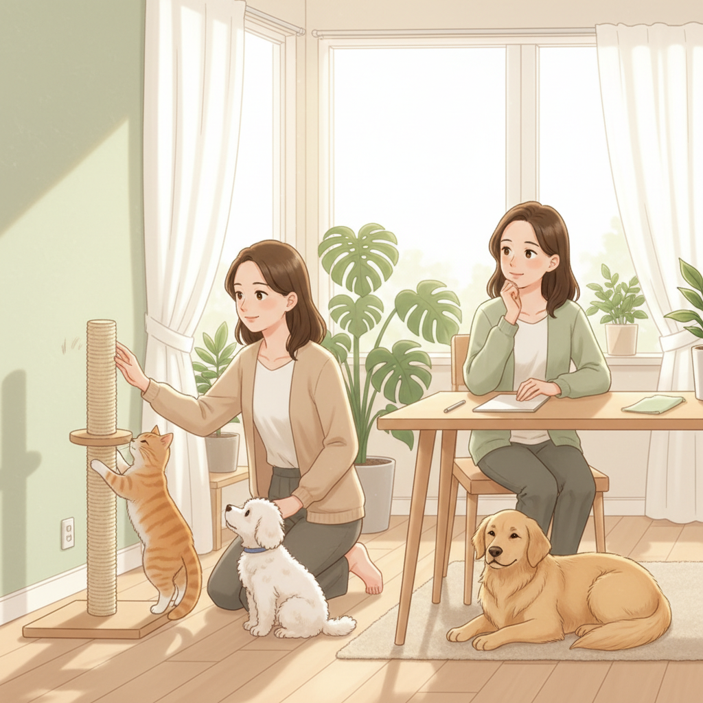 退去時の原状回復費用が高額に!?｜ペット飼育での傷・汚れ対策